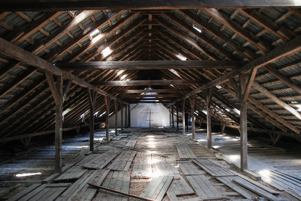 Seal attic gaps to prevent air infiltration and pest control